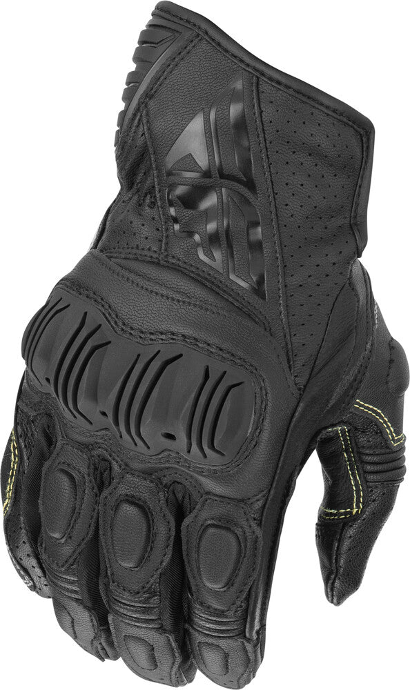 FLY Racing Brawler Leather Gloves - Black