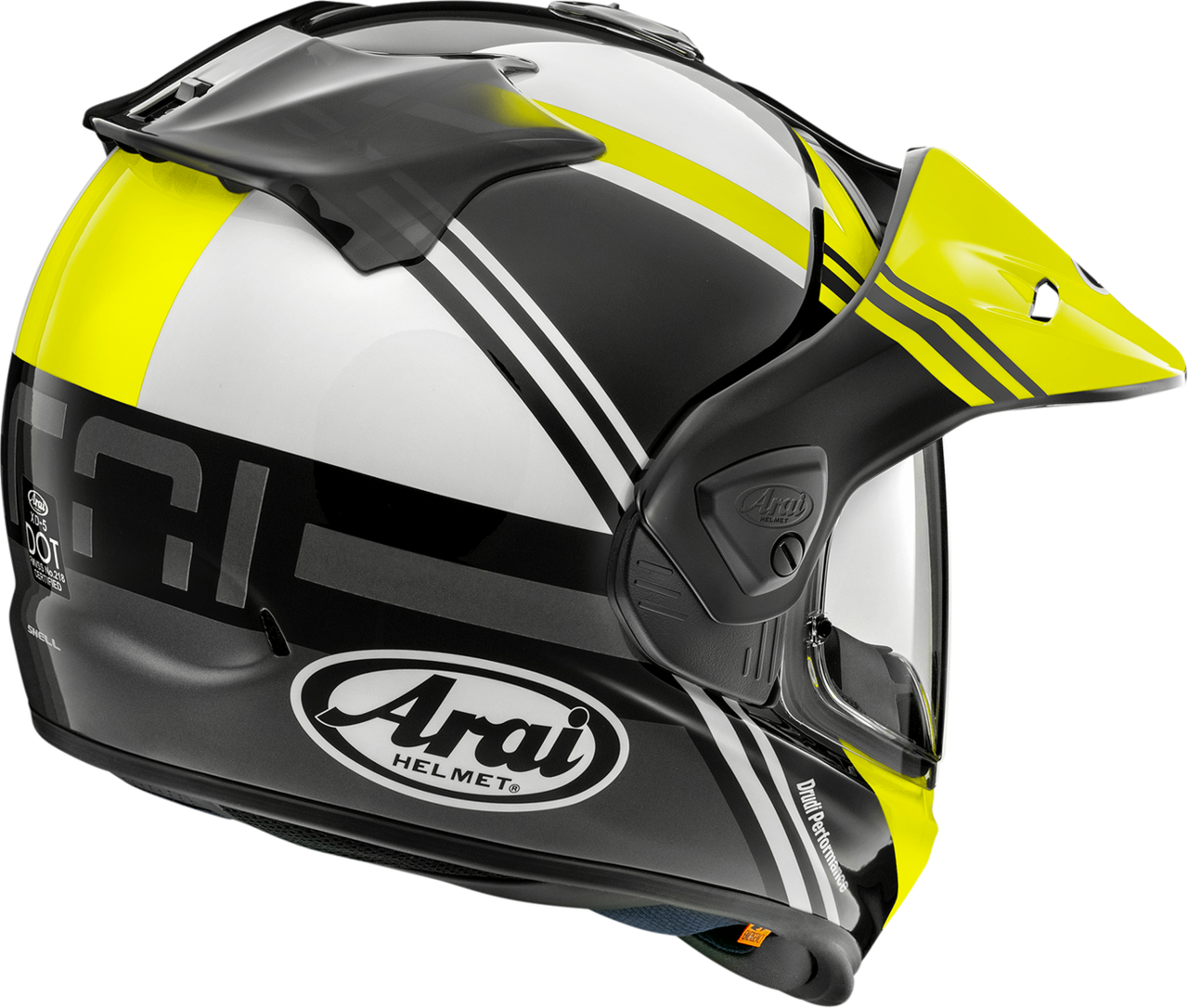 Arai XD-5 Cosmic Offroad Helmet Flo Yellow