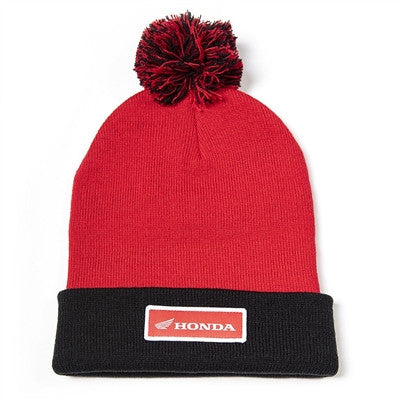 Factory Effex Honda Pom Beanie - Red/Black