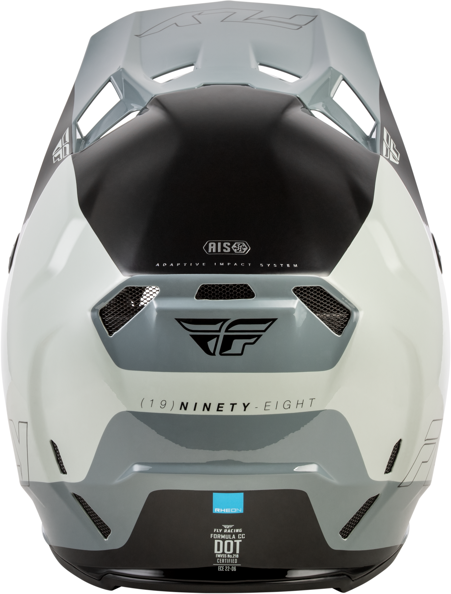 FLY Racing 2026 Formula CC Glide Helmet Grey/Light Grey/Black