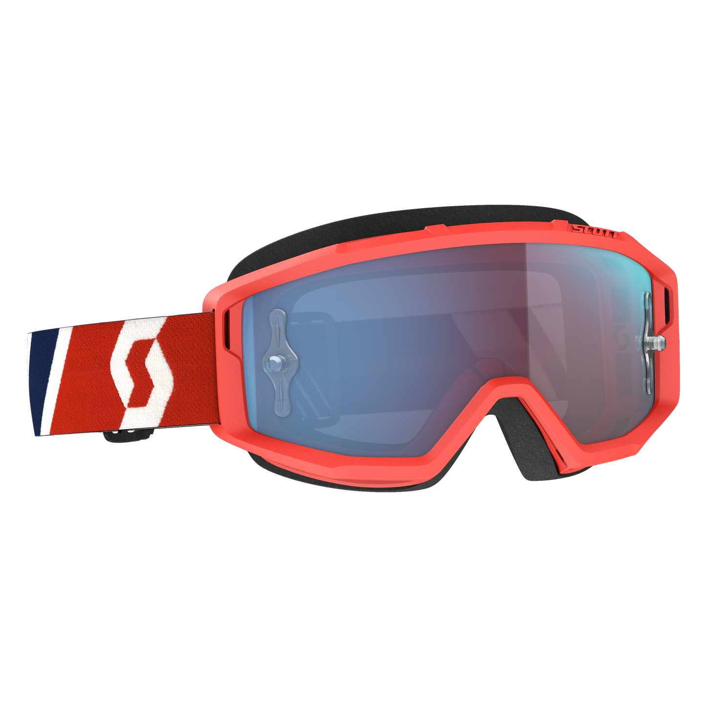 Scott Primal with Chrome Works Len Offroad Goggle