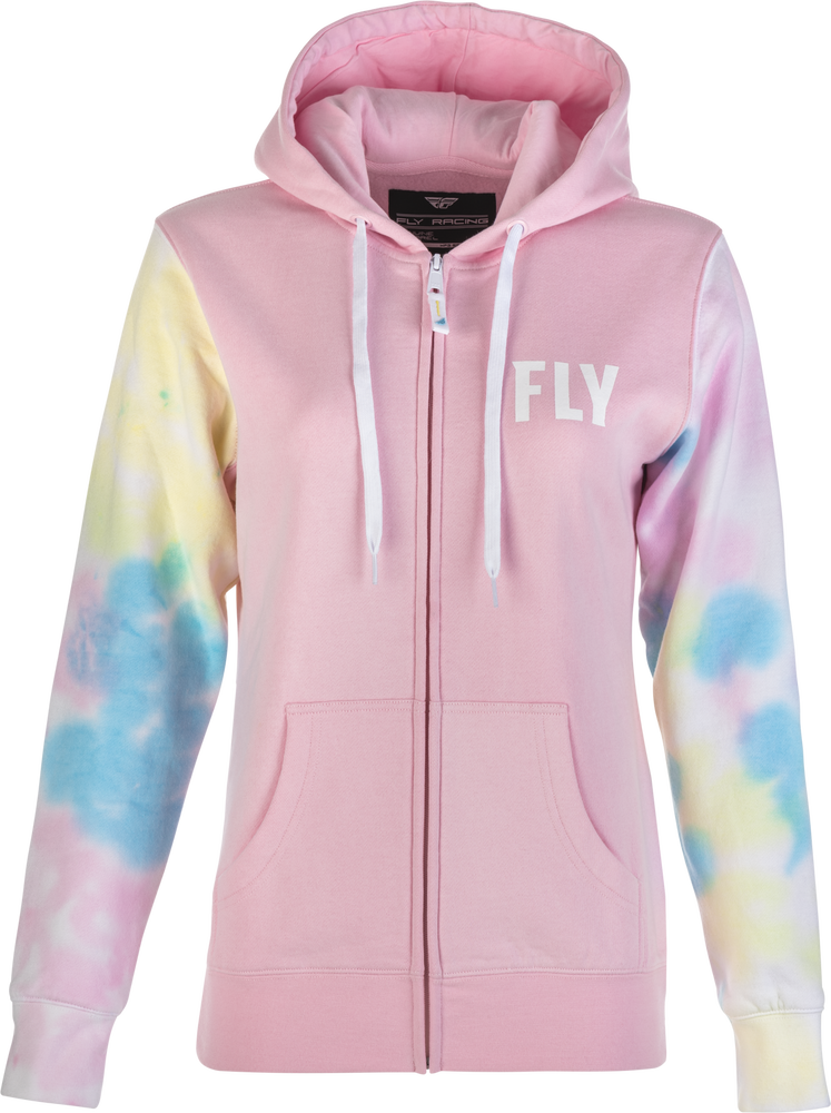 FLY Racing Womens Tie-Dye Zip Up Hoodie