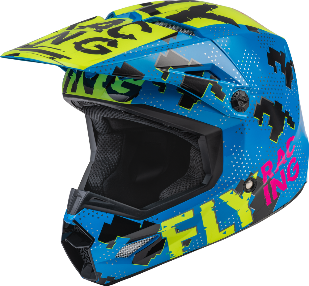 FLY Racing 2022 Youth Kinetic Scan MX Helmet