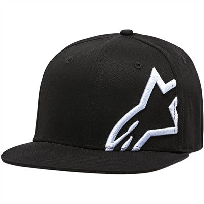 Alpinestars Corp Snapback Hat - Black/White