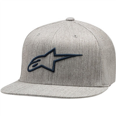 Alpinestars Ageless Flatbill Flexfit Hat - Grey/Navy