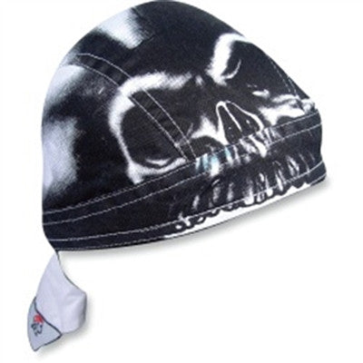 ZANheadgear Flydanna Headwrap Road Hog - Airbrushed Skull