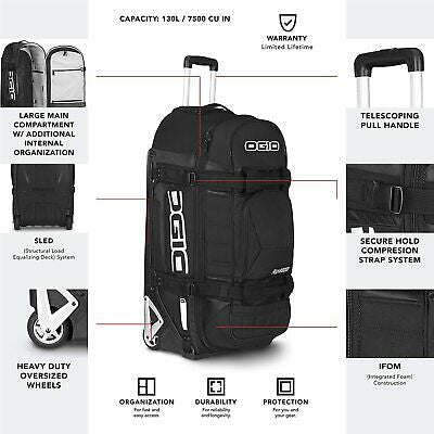 OGIO Rig 9800 Wheeled Bag Punk Splash