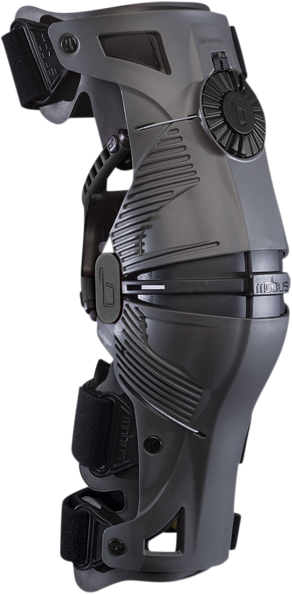 Mobius X8 Knee Braces - Gray/Black
