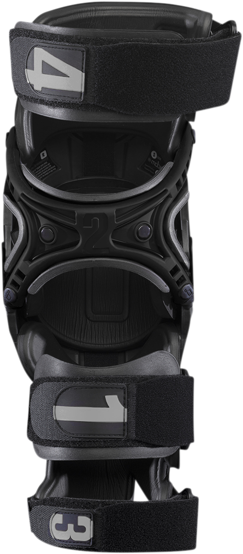 Mobius X8 Knee Braces - Gray/Black