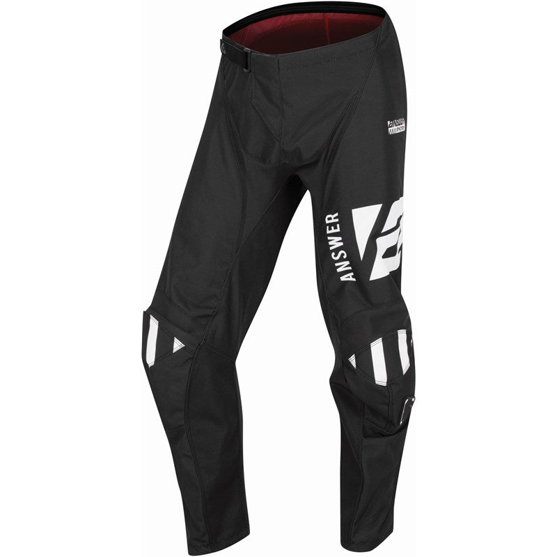 Answer Racing 2023 Youth Syncron Merge Pant - Black/White