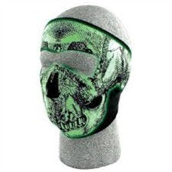 Zanheadgear 2015 Glow-In-The-Dark Full Face Mask - Skull