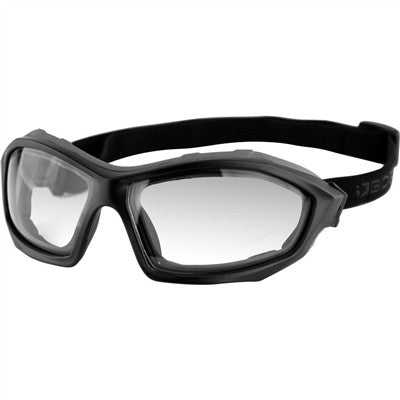 Bobster Dusk Sunglasses - Matte Black/Clear Photochromatic Lens