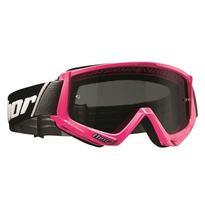 Thor Combat Sand Goggles - Flo Pink/Black