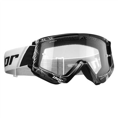 Thor Youth Combat Printed Offroad Goggle - Web Black
