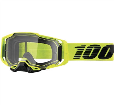 100% Armega Offroad Goggle - Nuclear Circus/Clear Lens