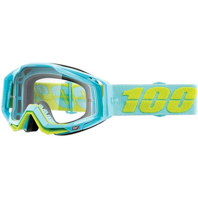 100% Racecraft Goggle - Pinacles with Clear Lens