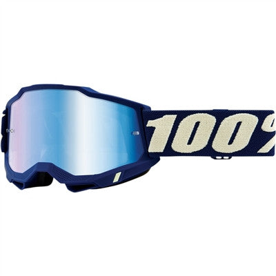 100% Accuri Goggle - Deepmarine/Mirror Blue Lens