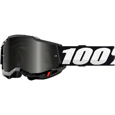 100% Accuri Sand Goggle - Black/Smoke Lens