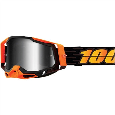 100% Racecraft Goggle - Costume/Mirror Silver Lens