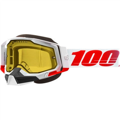 100% Racecraft Snow Goggle - St-Kith/Yellow Lens