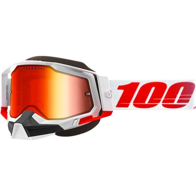 100% Racecraft Snow Goggle - St-Kith/Mirror Red Lens