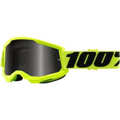 100% Strata Sand Goggle - Yellow/Smoke Lens
