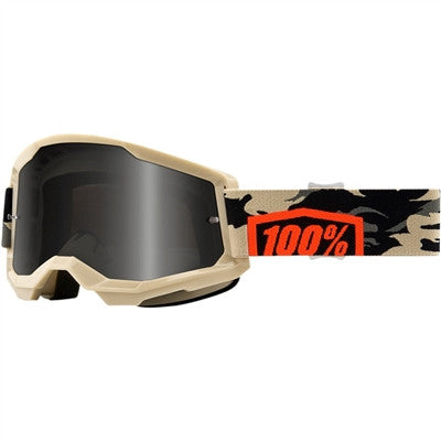 100% Strata Sand Goggle - Kombat/Smoke Lens