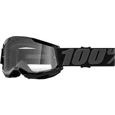 100% Youth Strata Goggle - Black/Clear Lens