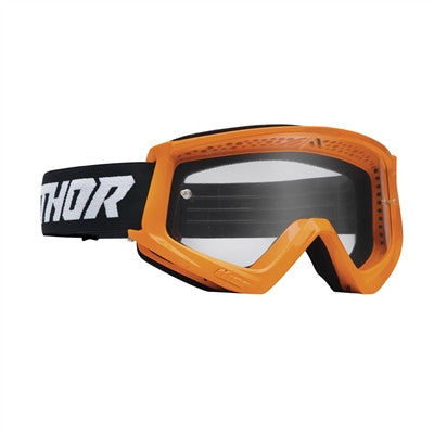 youth motocross goggles Thor Combat Racer Youth Motocross Goggles, orange/black