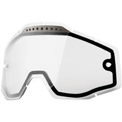 100% 2016 Dual Vented Lens - Clear