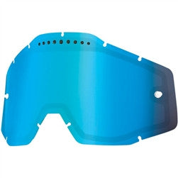 100% 2015 Dual Vented Lens - Lens : Mirror Blue