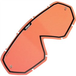 Thor 2017 Hero/Enemy Dual-Pane Goggle Replacement Lenses - Fire Irdium
