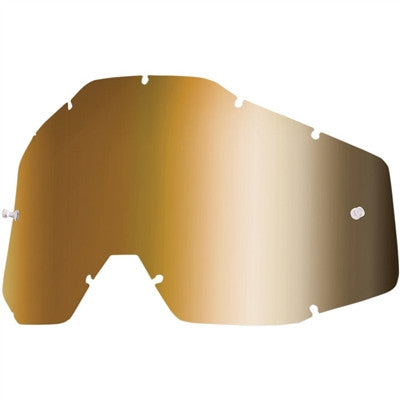 100% Replacement Lens - Gold Mirror Lens