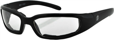 ZANheadgear New York Sunglasses - Shiny Black/Clear Lens