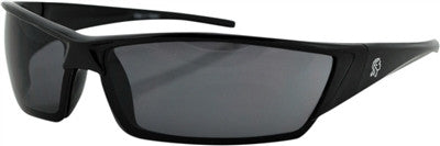 ZANheadgear Utah Sunglasses - Shiny Black/Smoke Lens