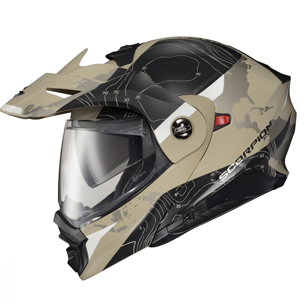 Scorpion EXO EXO-AT960 Topographic Modular Helmet