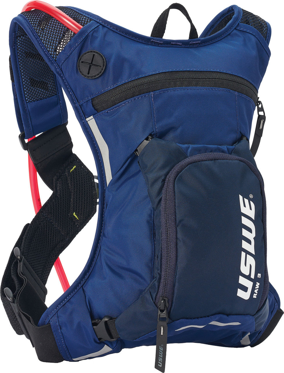USWE Moto Hydro 3 Factory Blue 2.0L Hydration Pack PNP Tube