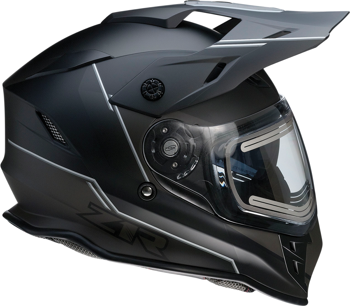 Z1R Range Bladestorm Snow Electric Helmet Black/White