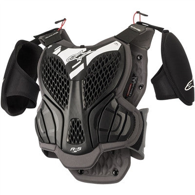 Alpinestars 2019 A-5s Youth Body Armor - Black/Grey