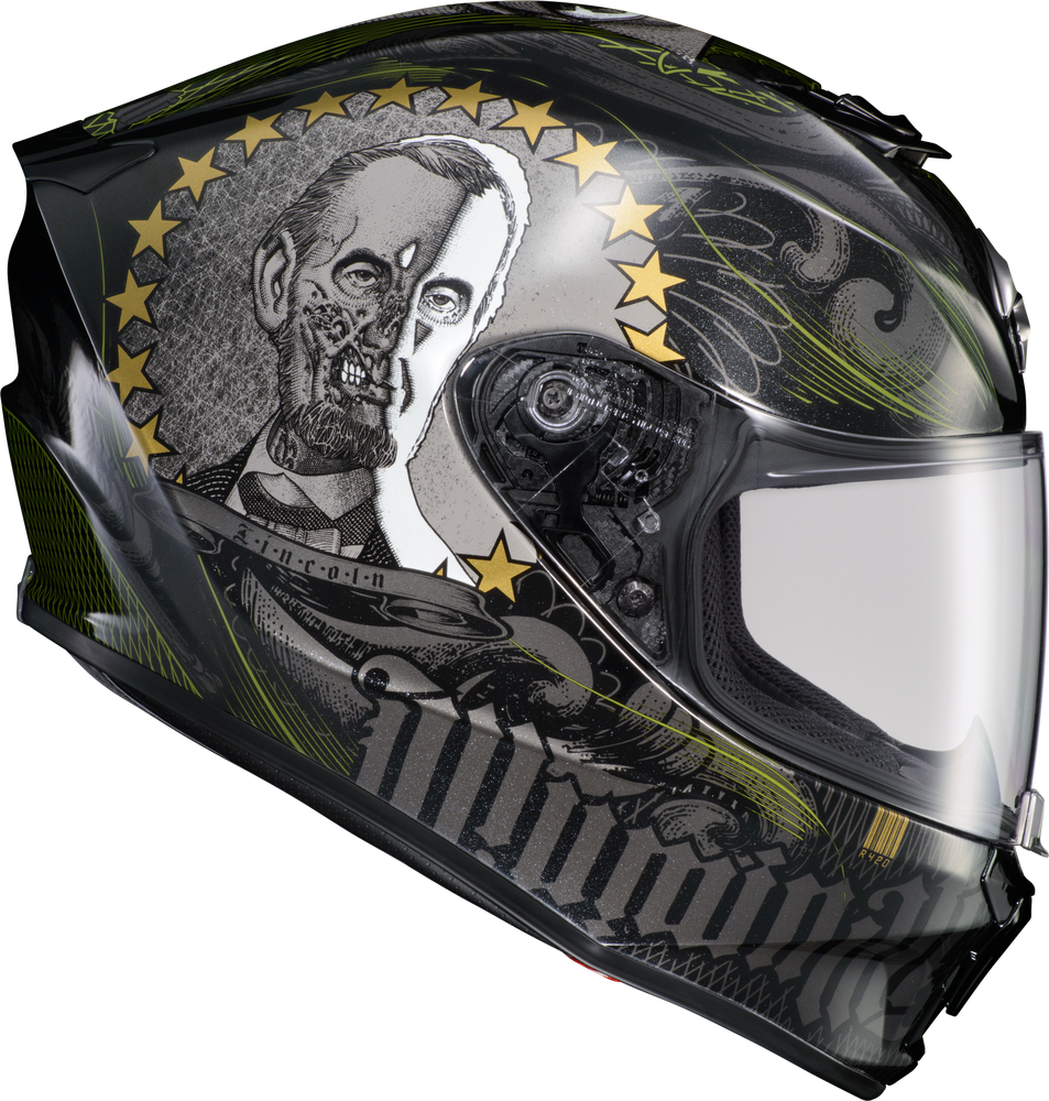 Scorpion EXO-R420 Full-Face Helmet - Illuminati 2 Black