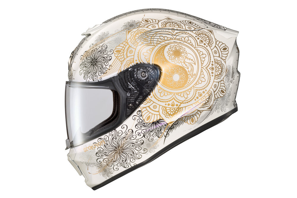 Scorpion EXO-R420 Full Face Helmet - Namaskar White