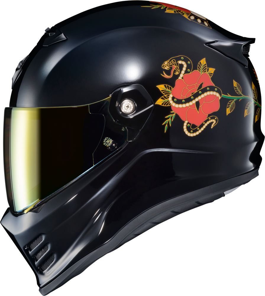 Scorpion Covert FX Full Face Helmet - The Litas Gloss Black