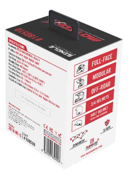 Uclear - 180510 - Motion Infinity Single Kit Boomless Helmet Coomunicator