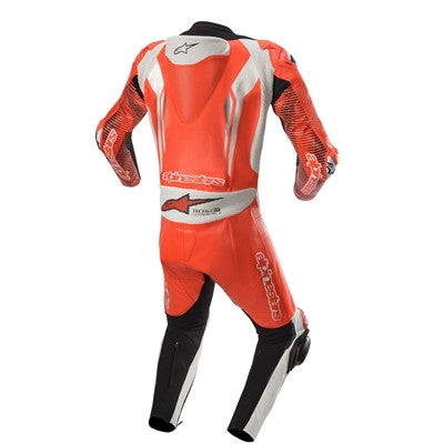 Alpinestars Racing Absolute Leather Suit Tech-Air Compatible - Red/White/Black