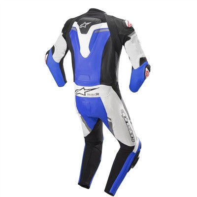 Alpinestars 1-PC Missile Ignition Leather Suit Tech-Air Compatible - Black/Blue/White