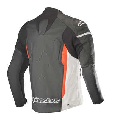 Alpinestars 2019 Faster Leather Jacket - Black/White/Red