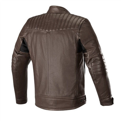 Alpinestars 2019 Crazy Eight Leather Jacket - Tobacco Brown