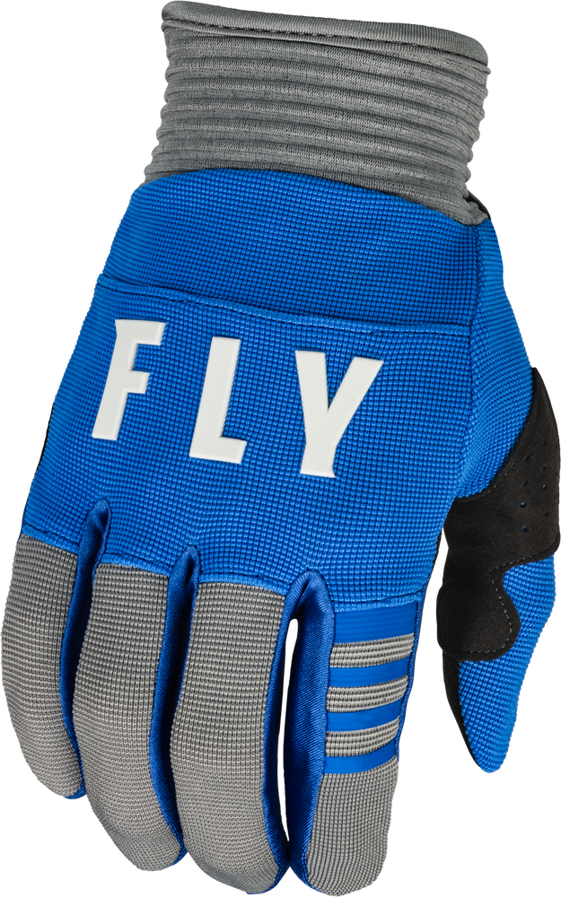 FLY Racing 2023 Youth F-16 Gloves Blue/Grey