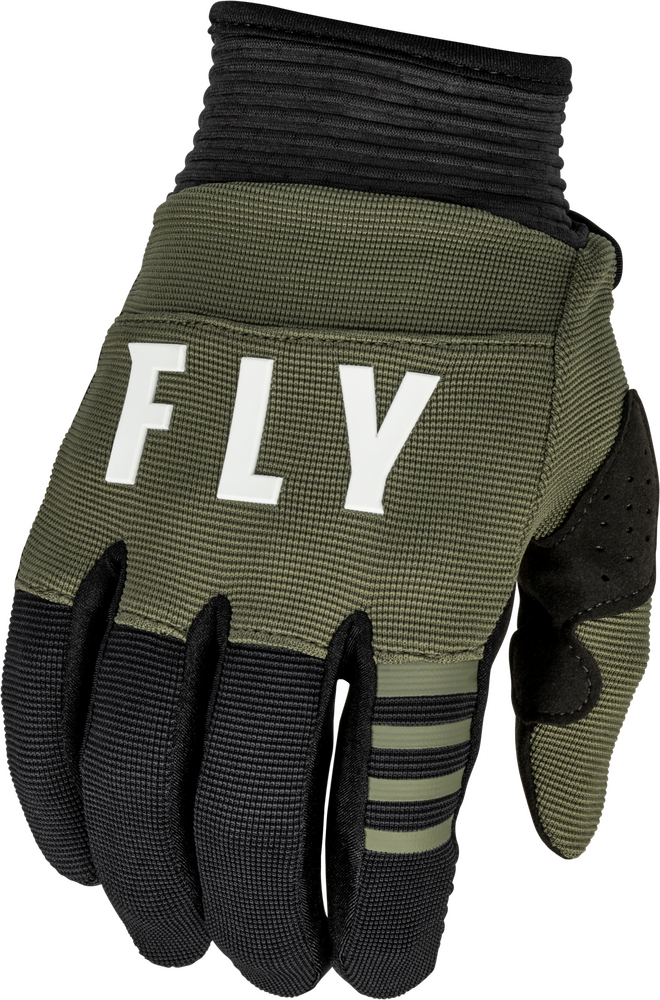 FLY Racing 2023 Youth F-16 Gloves Olive Green/Black