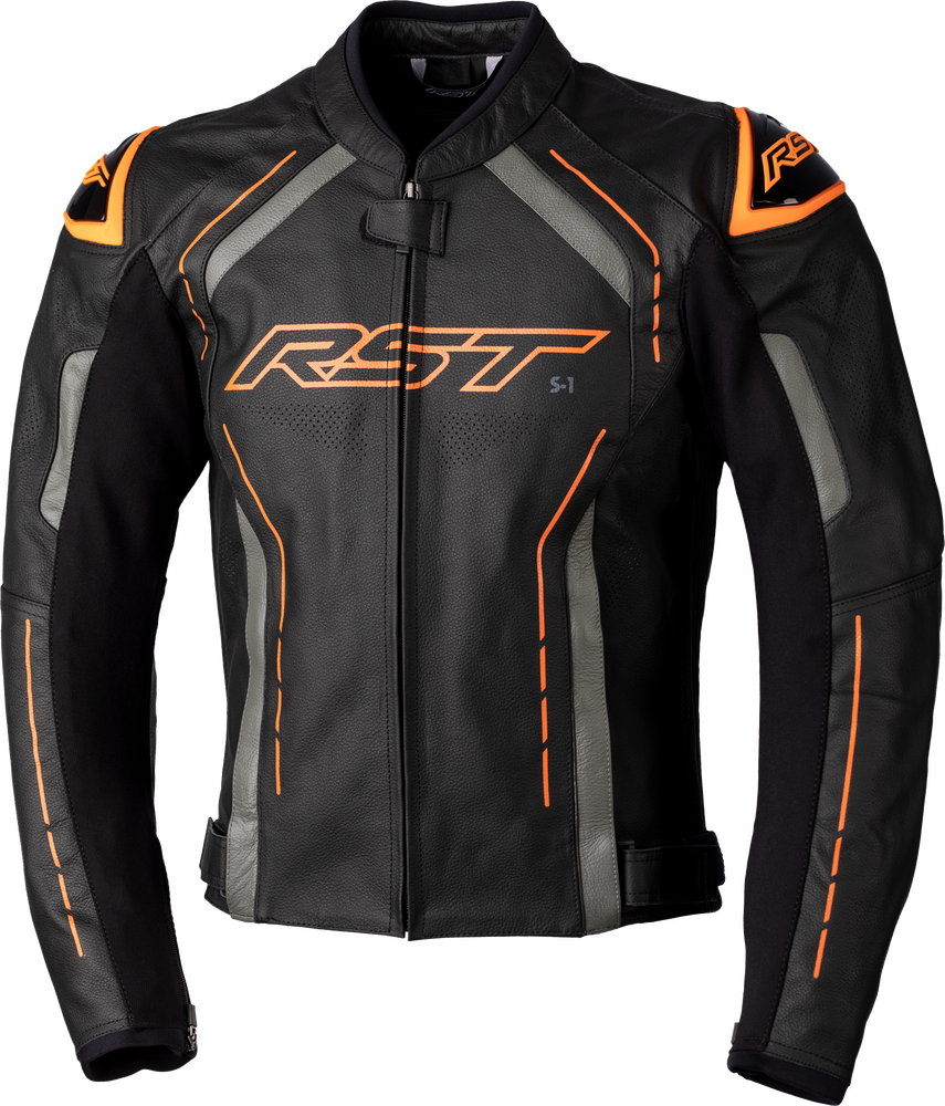 RST S1 CE Jacket Black/Grey/Neon Orange